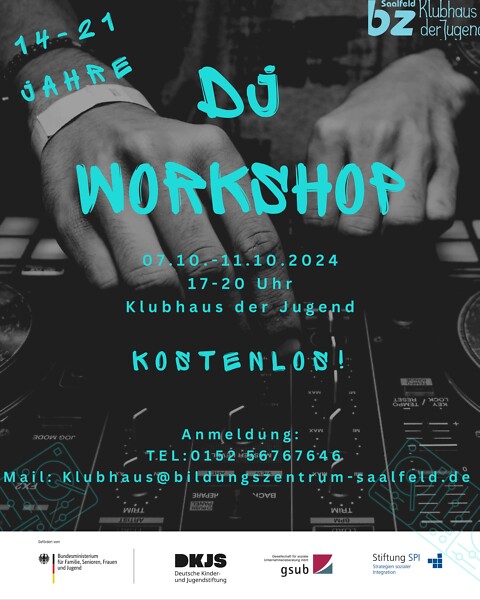 Flyer "DJ Workshop"