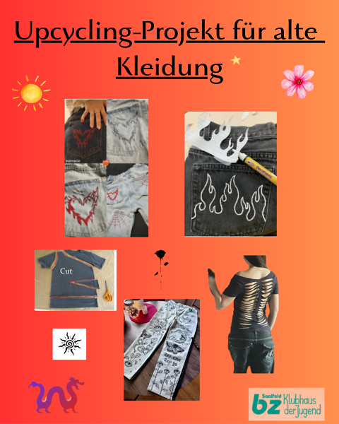 Upcycling-Projekt f&uuml;r alte Kleidung