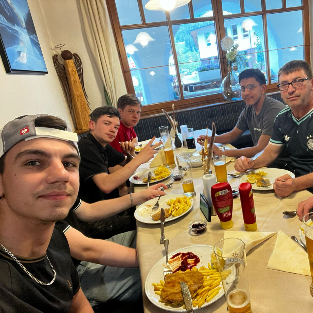 Gemeinsames Abendessen